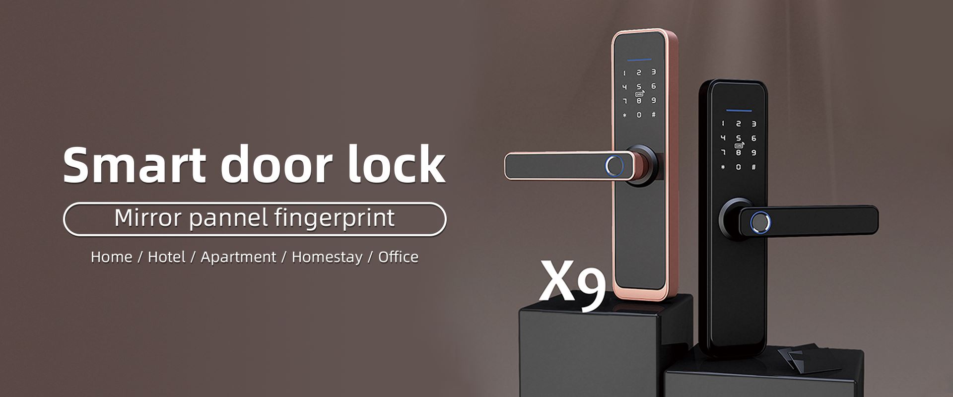 Cerradura Inteligente SM008 Metalizada WIFI Bluetooth TTLOCK